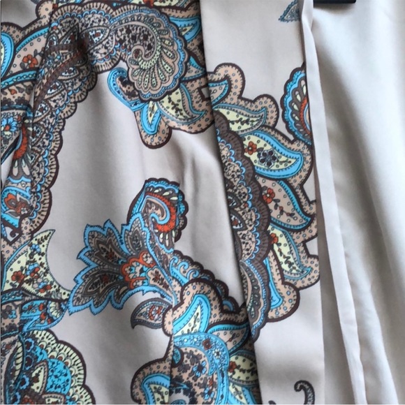 EXPRESS: Paisley Notch Collar Boyfriend Blazer Size XS - Picture 6 of 8